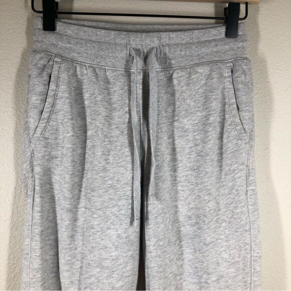 TNA Aritzia Cozy Fleece Boyfriend Sweatpants Gray Size XXS - Picture 2 of 7